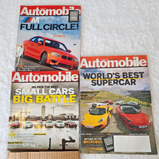AUTOMOBILE Magazine Lot 3 BMW M Coupe Corvette Supercars Exotic Performance Cars