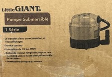 Little Giant 1-AT 115-Volt, 1/200 HP, 170 GPH Small Submersible Pump ??