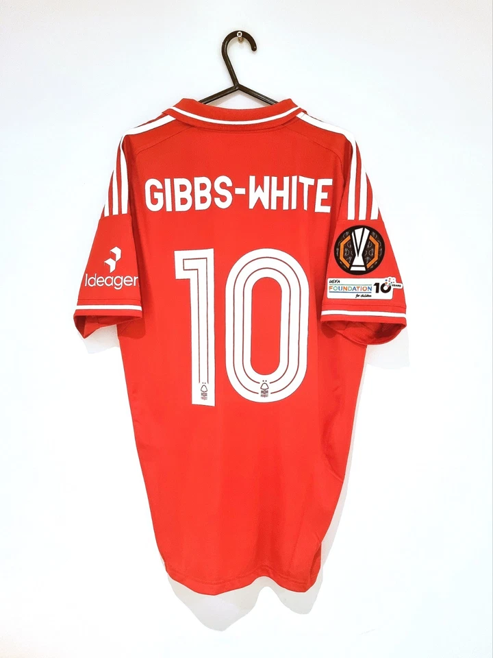 *BNWT* 25/26 Nottingham Forest Home Shirt #10 Gibbs-White Size M England Wolves - Image 1 of 4