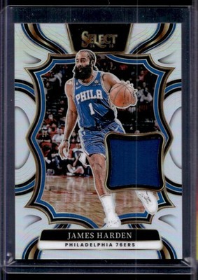 2024-25 Select Game Used Materials James Harden Philadelphia 76ers #TM-HAR