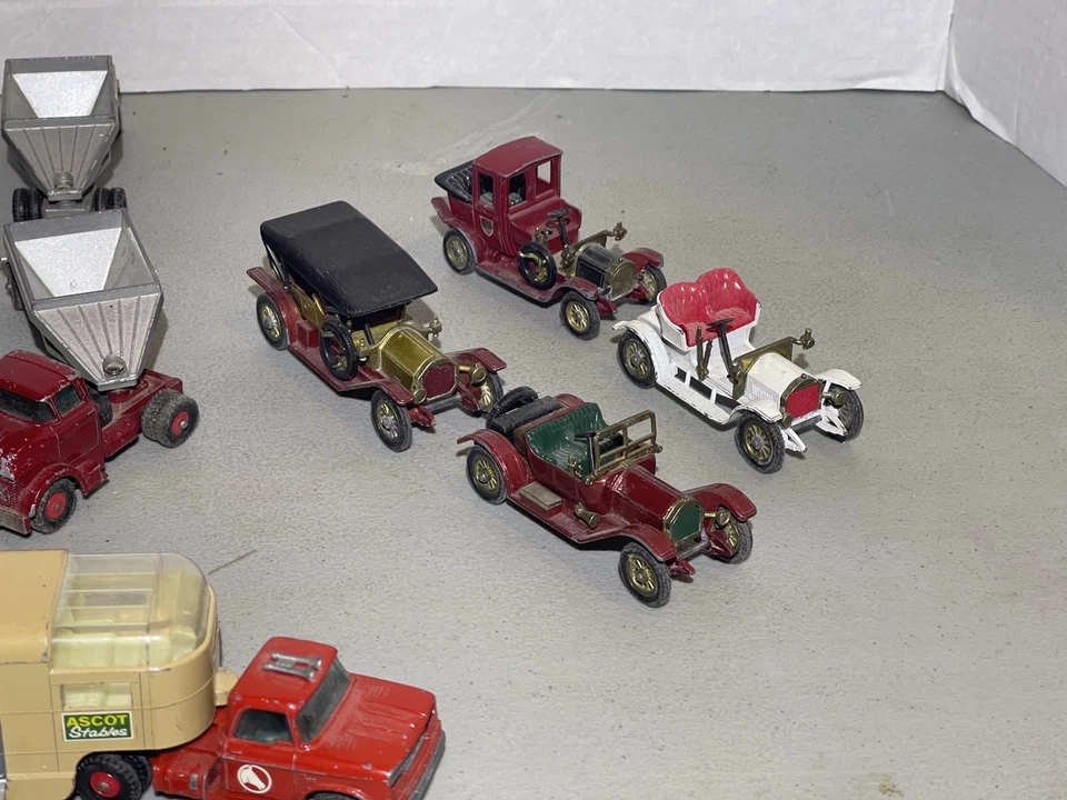 Vintage Matchbox King size Lot Wrecker Trailer Farm Dozer Yesteryear Dump Double - Image 3 of 4