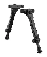 CVLife 7.5-9 Inch Adjustable M-Lok Compatible Bipod for Rifles - Black