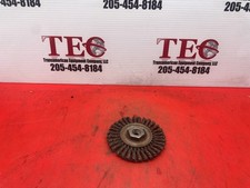 Weiler 4" X 5/8" - 11 Dualife&trade; Mighty-Mite&trade; Steel Knot Wire Wheel Brush