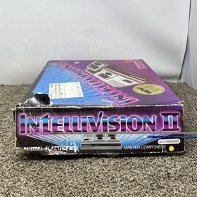 Mattel Intellivision II Console Complete in Box Controllers Cables Tested