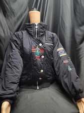 Vintage Kaelin Full Length Insulated Aztec One Piece Snow Suit Women's Size 6