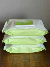 QTY 3 NEW  Each pack of 80 Antibacterial hand wipes Aloe (240 wipes)