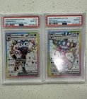 SEQUENTIAL Umbreon and Espeon Black Star Promo SVP175 SVP176 PSA 10 prismatic
