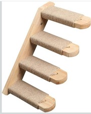 Cat Climbing Wall Mounyed Shelf Stairs Assembled