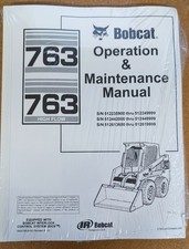 Bobcat 763 Skid Steer Operation & Maintenance Manual Operator/Owner's 2 #6900788