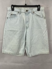Vintage Men's LEVI'S Orange Tab 550 Jean Shorts Size 30 Light Wash Inseam 9 H3