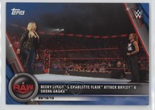 2020 Wwe Womens Division Raw Blue 325 Becky Lynch Charlotte Flair Bayley 13iq
