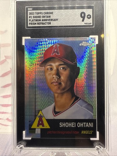 Shohei Ohtani 2022 Topps Chrome - Shohei Ohtani #1 Refractor