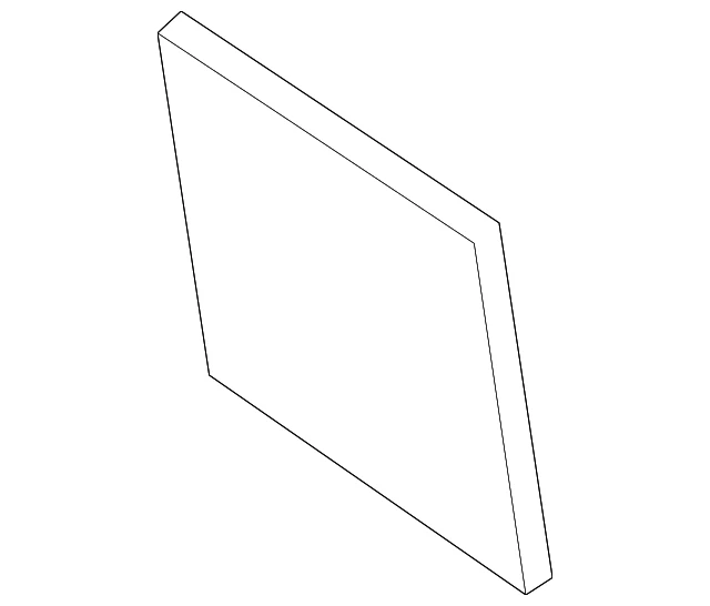 Filtro de aire del motor OEM NUEVO - 3,5 L - Altima Máxima Murano Quest - 27277-JA00C Foto 4 de 4