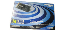 Linksys By Cisco WPC600N Dual-Band Wireless-N Notebook Adapter - New Sealed