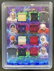2025 Leaf In The Game Used Staubach Tarkenton Plunkett Joe Montana Jersey #/5