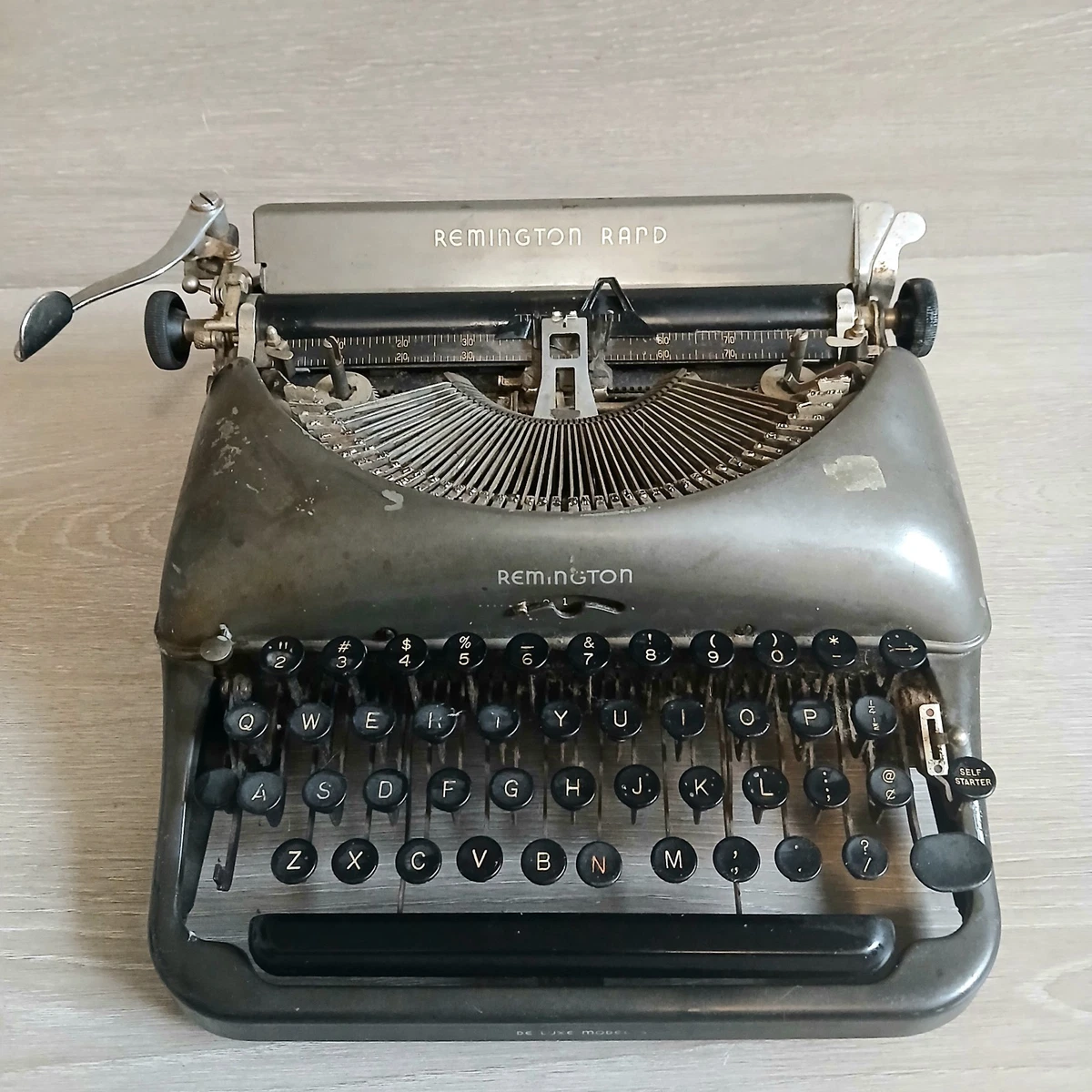 Preços baixos em Máquina de Escrever Remington Rand Modelo 5 | eBay
