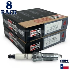 Champion 9406 Iridium Spark Plugs - 8 Pack