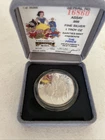 1987 Rarities Mint 1 oz Silver Disney Snow White The Prince w/ Box & COA