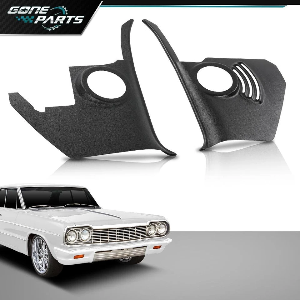 Ajuste para Chevrolet Impala 1964 con paneles de retroceso de altavoz de CA sin altavoces Foto 2 de 4