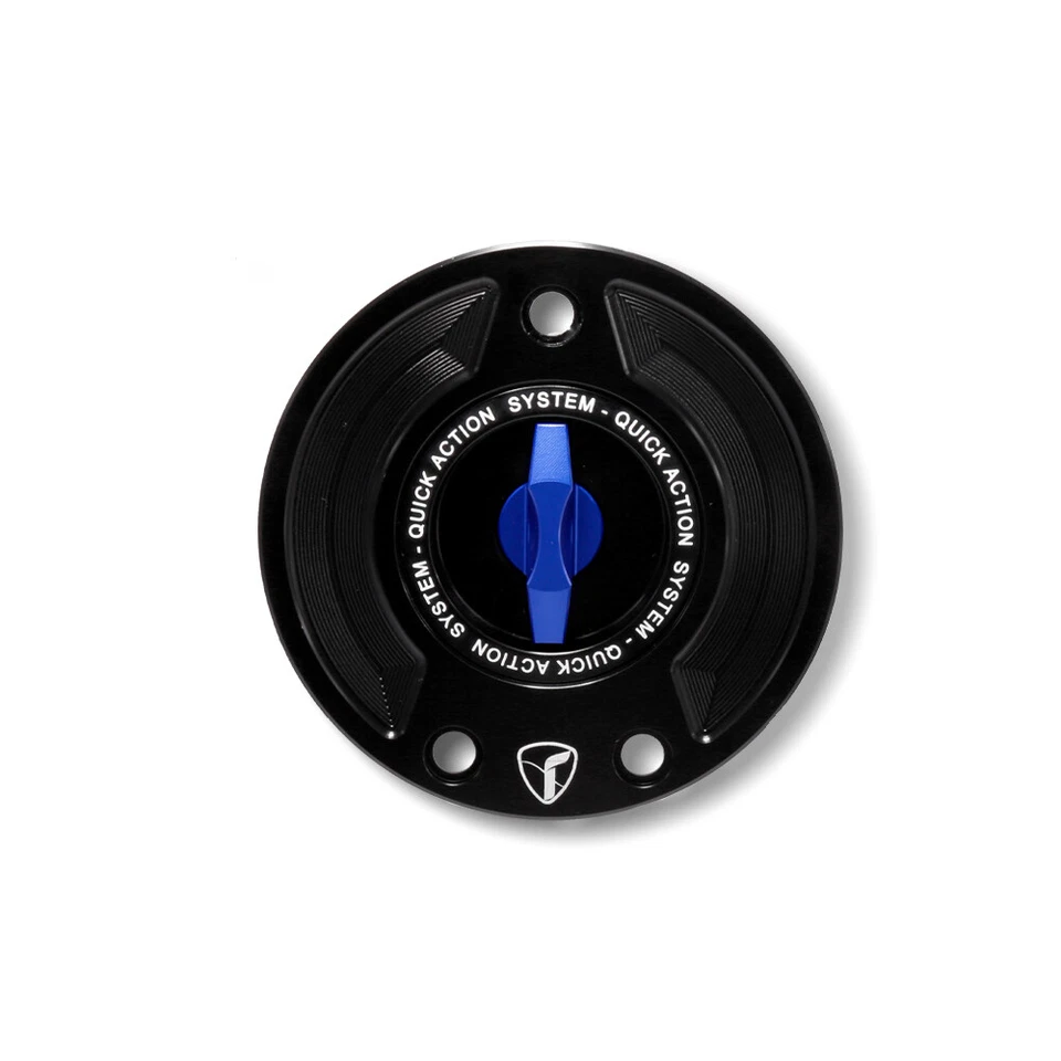 Tapas de gas sin llave CNC de aluminio para BMW F800GS Adventure F800R y cubierta de empuñaduras de tanque Foto 4 de 4