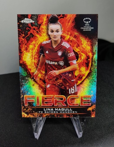 2021-22 Topps Champions League Chrome - Lina Magull - Fierce SSP -Bayern München