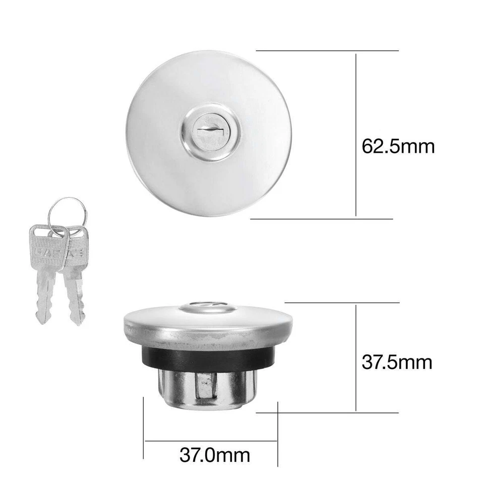 Tridon Fuel Cap (Locking) TFL208V