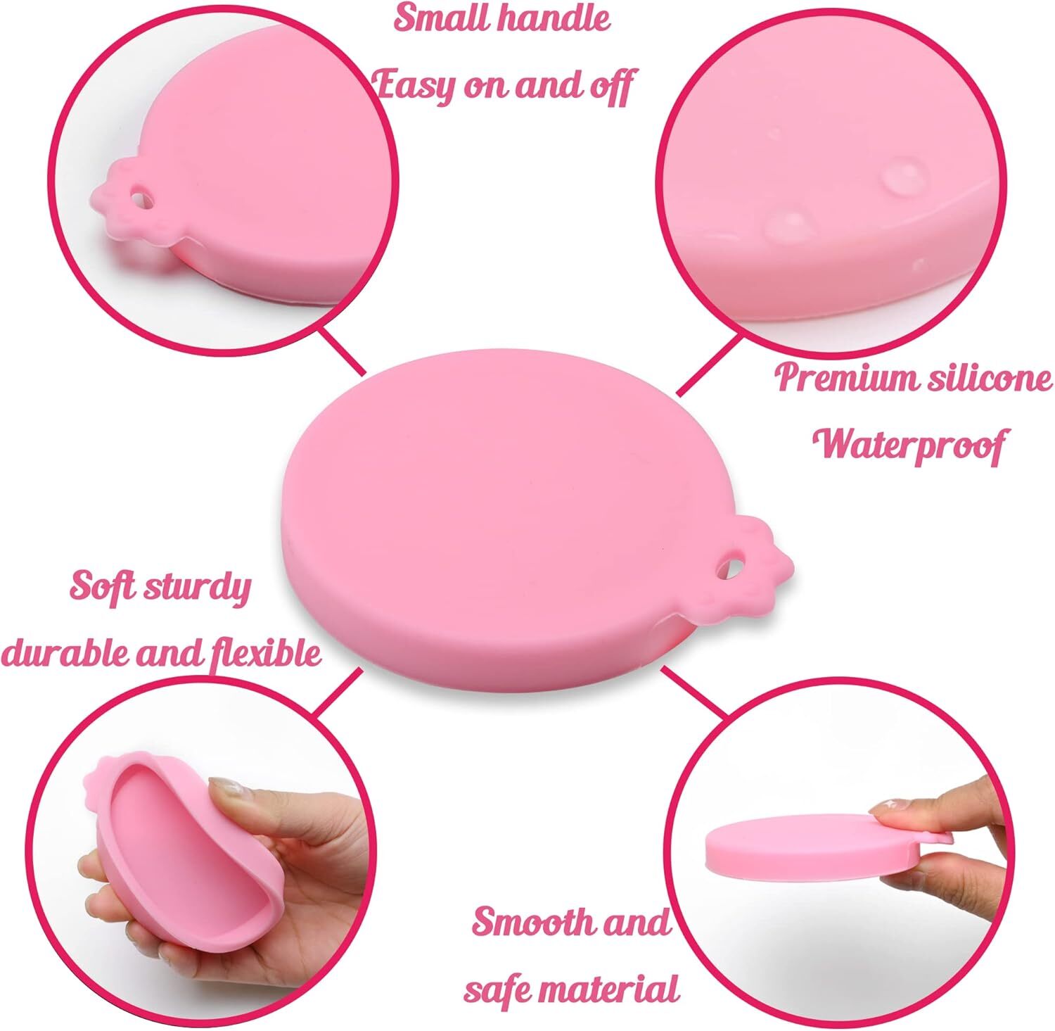 for Oui Yogurt Jar Lids - 16 pack Silicone for Oui Lids Yoplait Yogurt