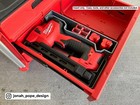 Milwaukee Packout Tool Box Drawer Insert for M12 Cable Stapler (Insert Only)