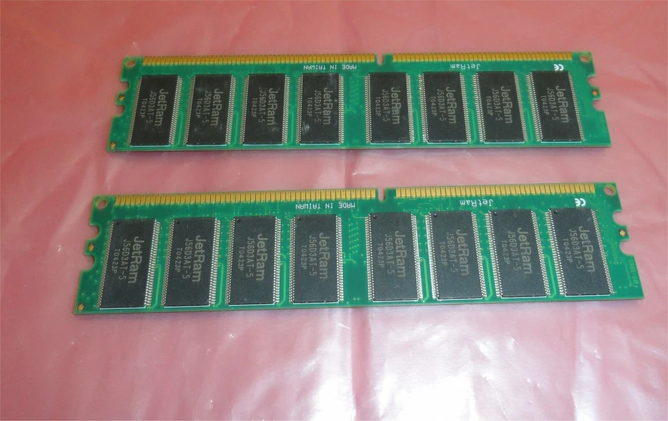 1GB(2x512MB) Transcend 0907170758 DDR400 Dimm Desktop Memory - Image 2 of 2