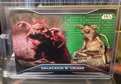 salacious b. crumb 2021 topps star wars bounty hunter b2-97 27/99