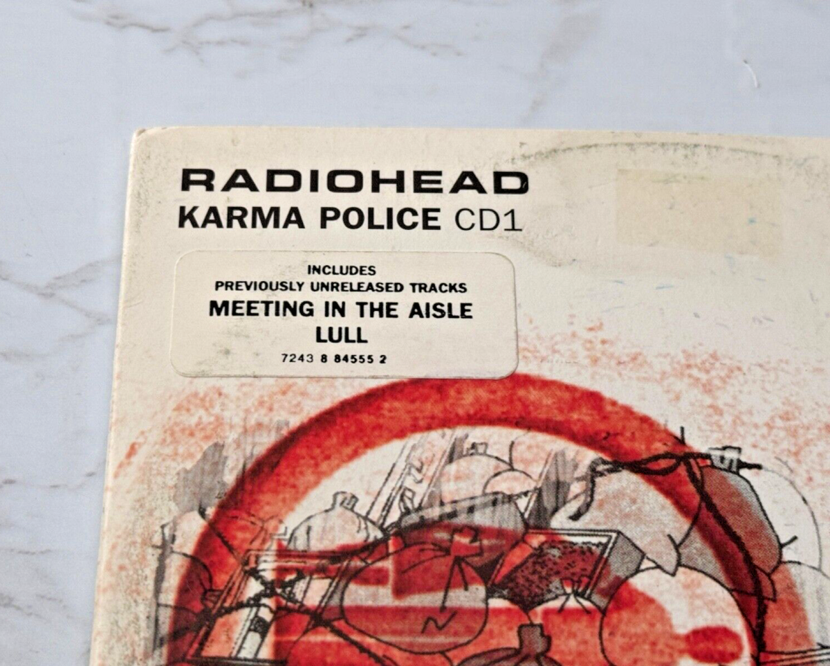 Radiohead Karma Police CD Single UK IMPORT! 1997 w/Hype