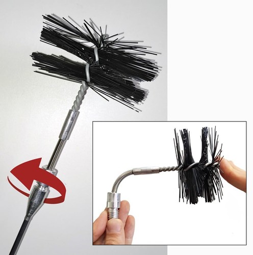 ULTRABrush S | Schornsteinreinigungsset für Pelletöfen | Schornsteinfeger kom... - 第 5/6 張圖片