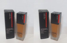 SHISEIDO SYNCHRO SKIN SELF-REFRESHING FOUNDATION 510 SUEDE 1 OZ BOXED LOT 2 