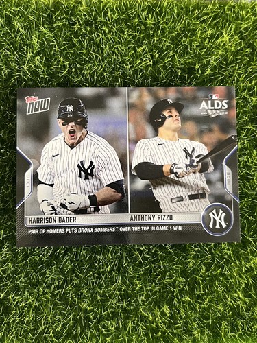 2022 Topps Now 1058 Harrison Bader / Anthony Rizzo