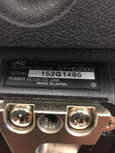 JVC GY-HD250U HD Digital Camera Recorder w/ Fujinon Lens Th16x5.5Brmu, WORKING - Picture 13 of 16