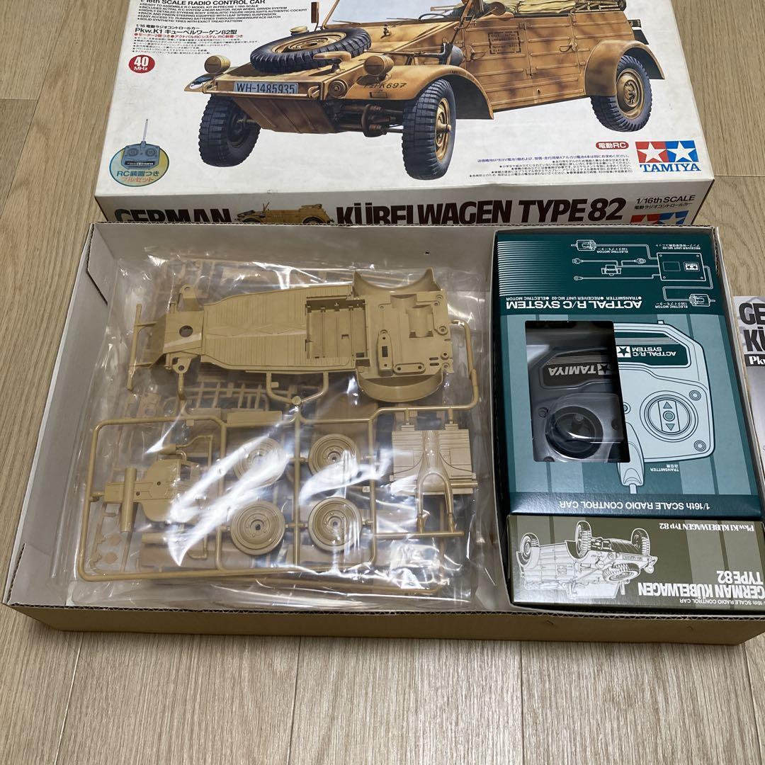 Tamiya Rc German Kubelwagen Type82 1/16 Remote Control Car Tamiya Rc German Kubelwagen Type82 1/16 Remote Control Car