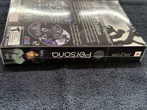 MISB Shin Megami Tensei Persona 1 Collector's Edition PSP 2009 Factory Sealed - Picture 3 of 5