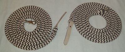 Westernzügel,Split Reins,schwer,Seilzügel,Seil,Zügel,Baumwolle,Western Rope rund