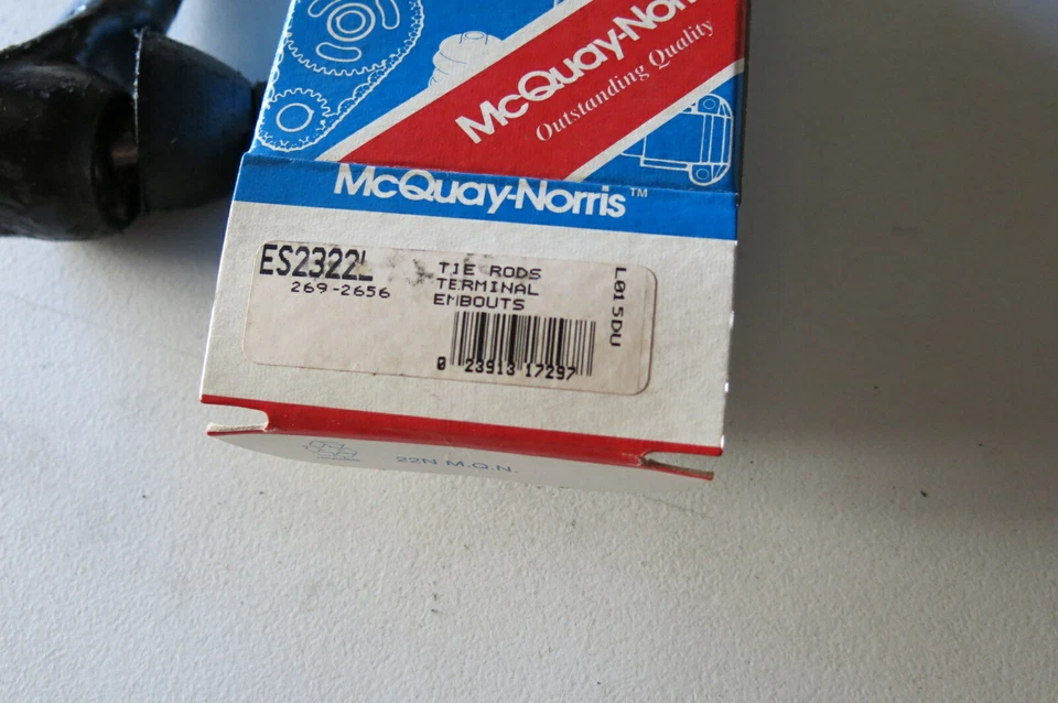 Extremo de varilla de amarre McQuay-Norris para Jeep Wrangler 1987-1990 (ES2322L) Foto 2 de 2