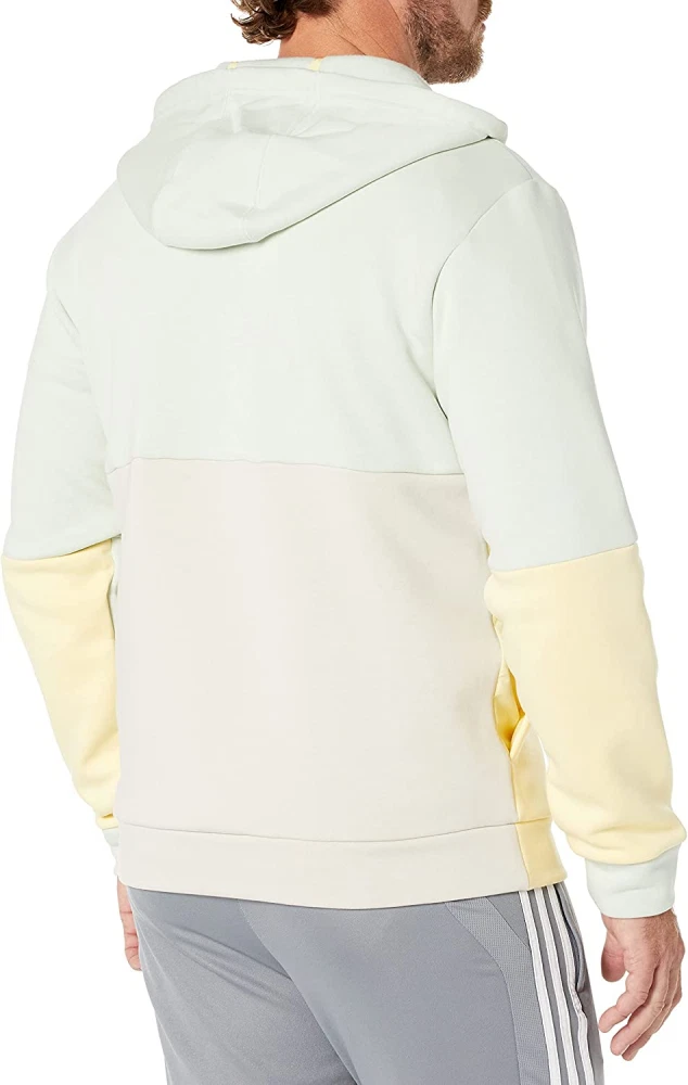 men's adidas essentials colorblock hoodie