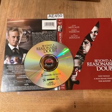 Beyond a Reasonable Doubt (DVD, 2009) No Case No Tracking #AE450
