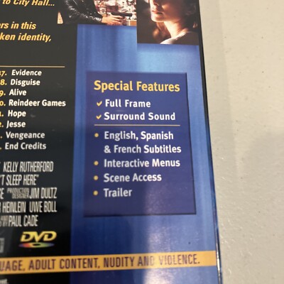 Angels Don't Sleep Here (DVD, 2001) Roy Scheider Clean Disc