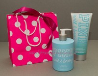 Bn Victoria's Secret Pink Body Wash And Lotion Bath Gift Set Wild & Breezy Scrub Bn Victoria's Secret Pink Body Wash And Lotion Bath Gift Set Wild & Breezy Scrub