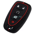 Silica Gel 5 Button Key Case Fob Cover For Chevrolet Cruze Malibu Camaro Equinox