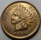 1906 Indian Head Penny Uncirculated High Grade RB