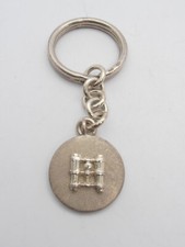 Binoculars: 925 Silver Keychain with Scope