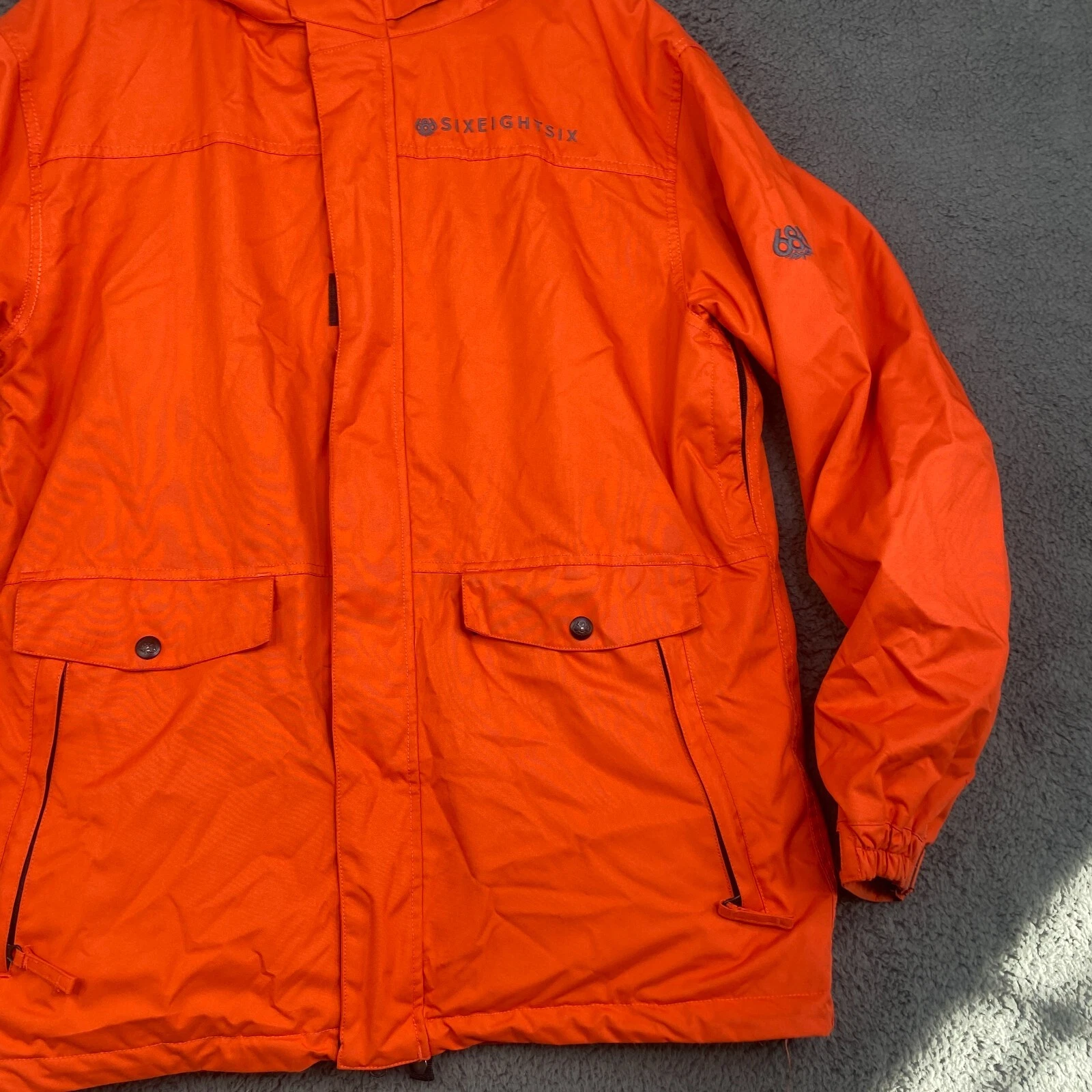 arcteryx hooded insulated snowboard 10000mm waterproof jacket