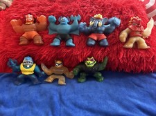 Lot Of 7 Heroes Of Goo Jit Zu Action Figures