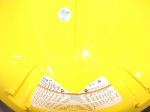 LOT 5 HARD HAT V-GARD 500 (2EA) TOPGARD (2EA) BLUE SMOOTHDOME (1EA), MSA HELMET - Picture 2 of 4