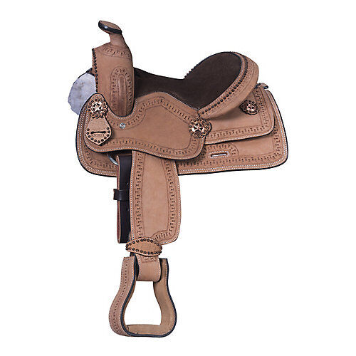 King Series Cowboy RO Serpentine Saddle - Picture 1 of 1